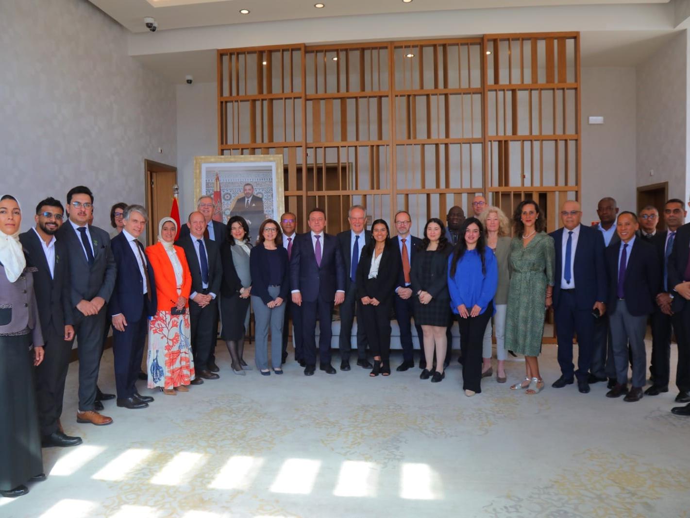 الاجتماع التحضيري لاحتضان المملكة المغربية للدورة الرابعة للمؤتمر الوزاري العالمي للسلامة الطرقية لسنة 2025 بمدينة مراكش