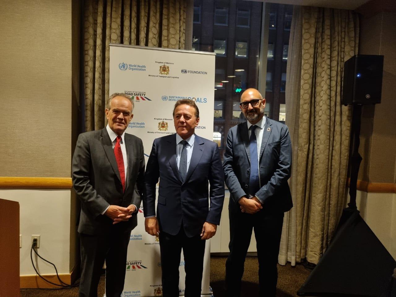 الدعوة بنيويورك إلى تحسين السلامة الطرقية في أفق 2030 