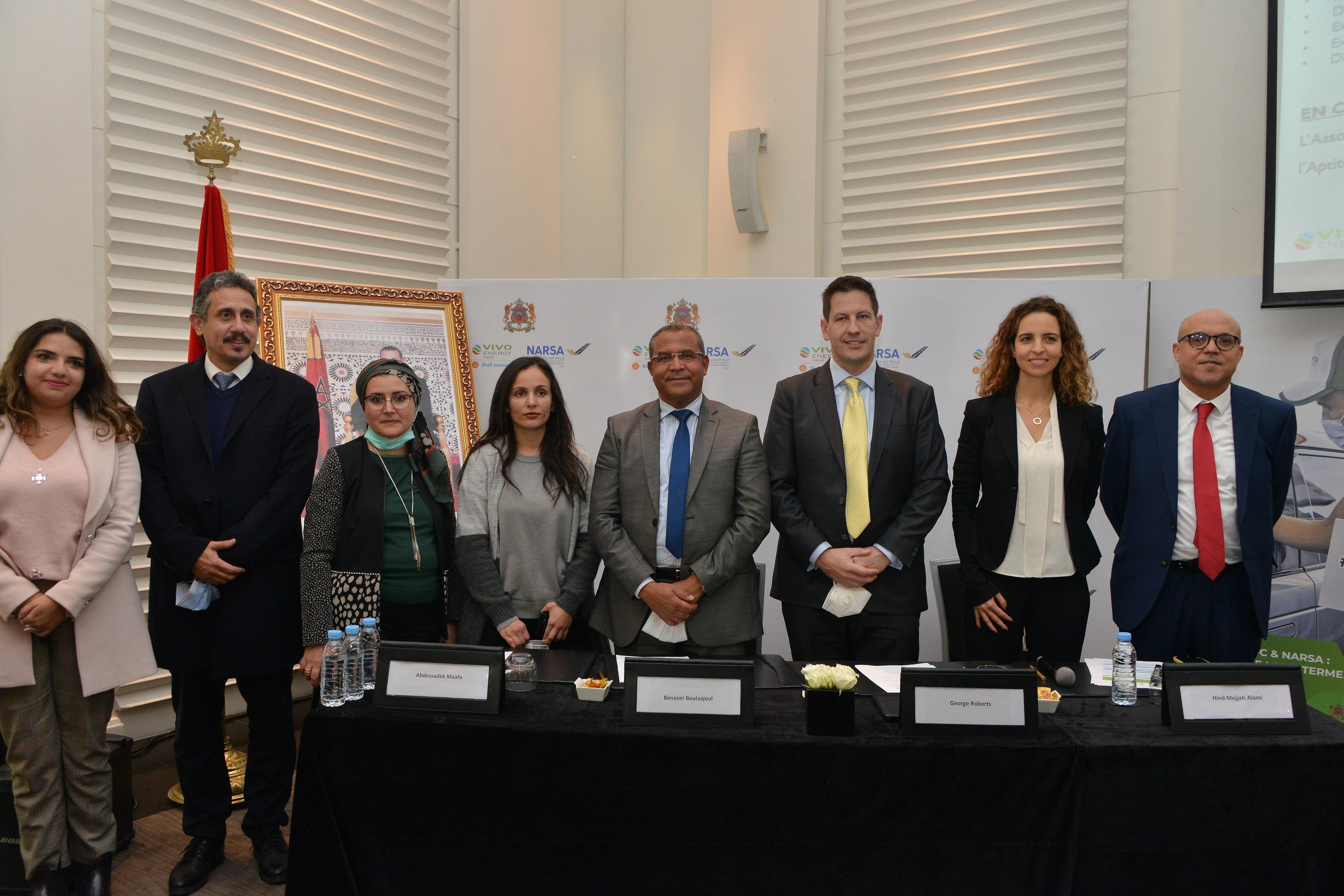 توقيع اتفاقية شراكة بين نارسا وفيفو إنرجي المغرب