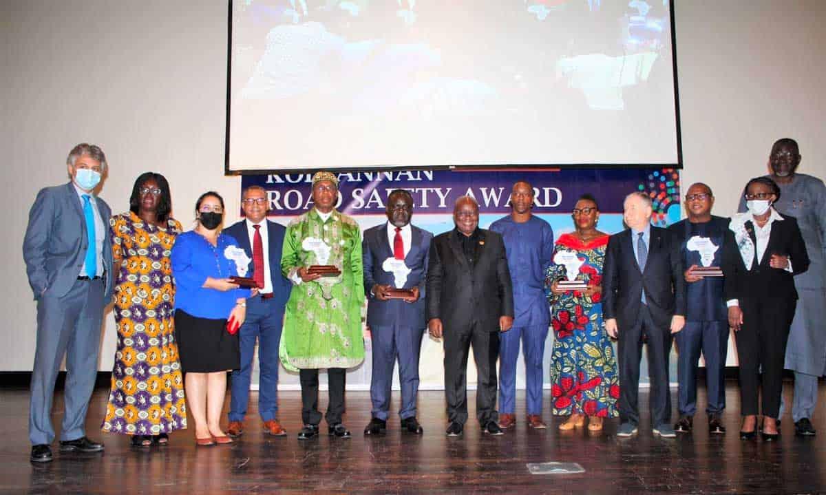 LE MAROC REMPORTE LE PRIX KOFI ANNAN POUR LA SECURITE ROUTIERE A ACCRA